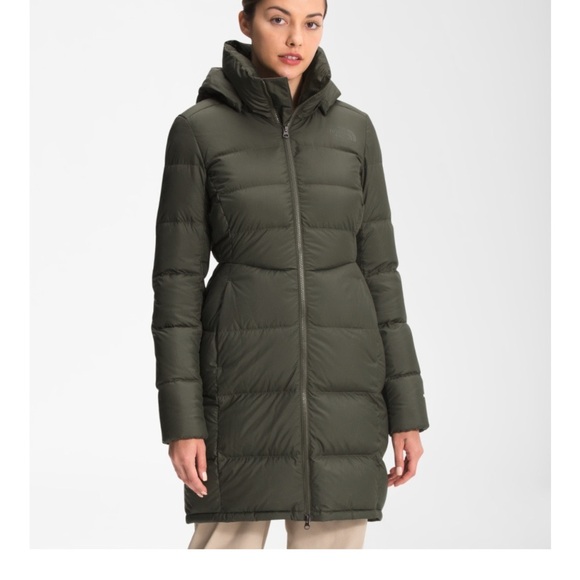 THE NORTH FACE Metropolis Down Parka - Women's Thyme, 3X - Picture 1 of 5